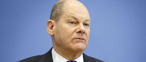 Bundesfinanzminister Olaf Scholz (SPD).