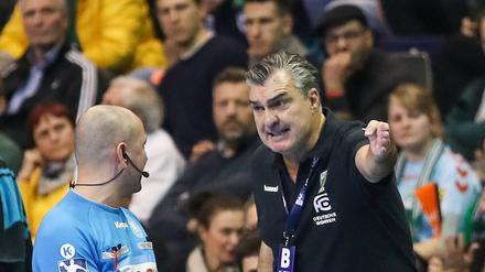 Füchse-Trainer Michael Roth befindet sich aktuell in Quarantäne.