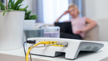 Hotelzimmer mit eigenem WLAN-Hotspot.