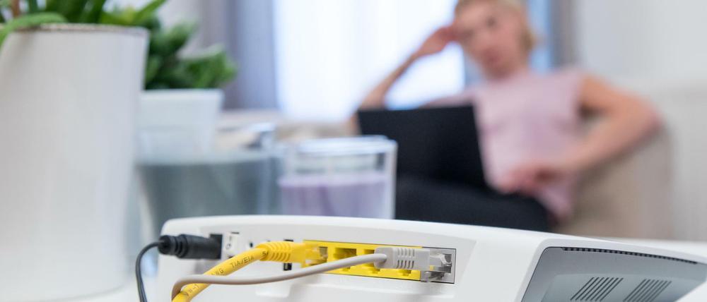 Hotelzimmer mit eigenem WLAN-Hotspot.