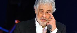 Der spanische Sänger Plácido Domingo.