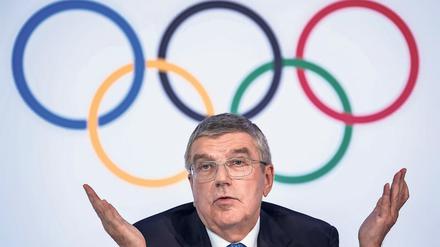 Thomas Bach gibt derzeit keine gute Figur ab.