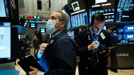 Am Freitag war das Parkett der New York Stock Exchange noch geöffnet. 