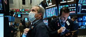 Am Freitag war das Parkett der New York Stock Exchange noch geöffnet. 