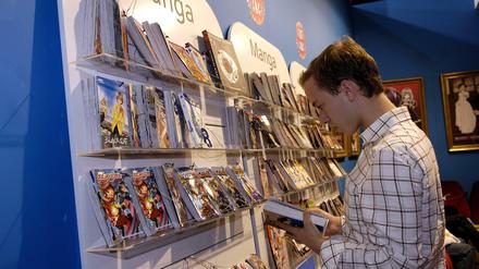 Nachschub gefällig? Ein Archivfoto von der Frankfurter Buchmesse.