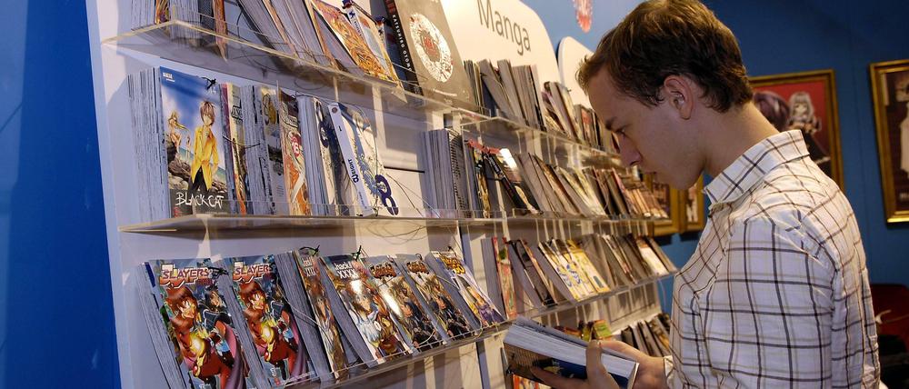 Nachschub gefällig? Ein Archivfoto von der Frankfurter Buchmesse.
