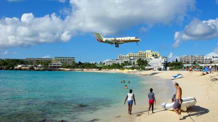 Die Karibik-Insel St. Martin war lange Zeit ein beliebtes Reiseziel, hier ein Archivfoto.