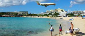 Die Karibik-Insel St. Martin war lange Zeit ein beliebtes Reiseziel, hier ein Archivfoto.