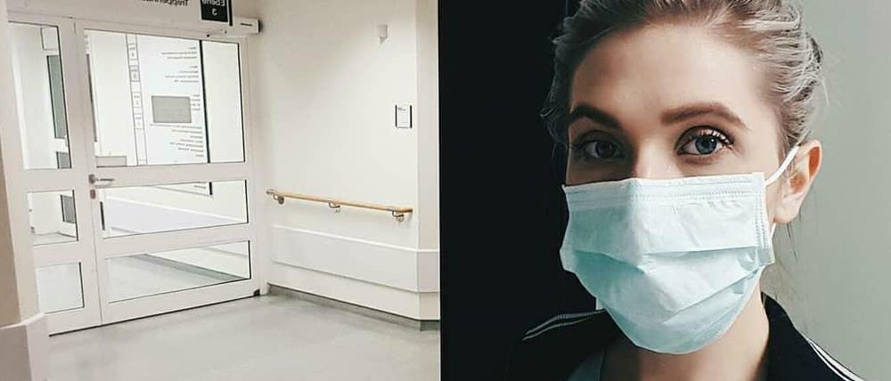 Nina Magdalena Böhmer bei der Arbeit.