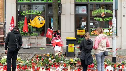 Bei Angriffen mitten in Halle an der Saale in Sachsen-Anhalt waren im September 2019 zwei Menschen erschossen worden.
