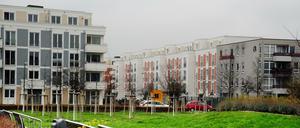 Sogar abseits des Zentrum stiegen die Mieten in Berlin, im Bild Wohnungen in Marzahn