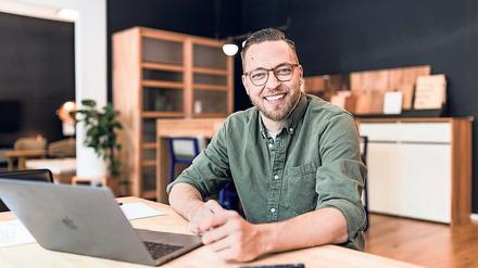 Holzconnection-Inhaber und -Chef Denys Nagel sucht jetzt einen Investor.