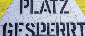 Pressekonferenz virtuell, anders geht es zur Zeit nicht. Hier am Montag beim HSV.