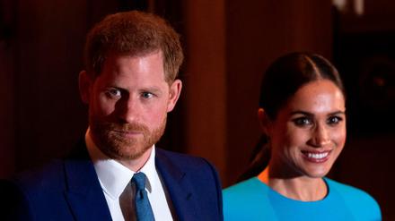 Print Harry und Herzogin Meghan 