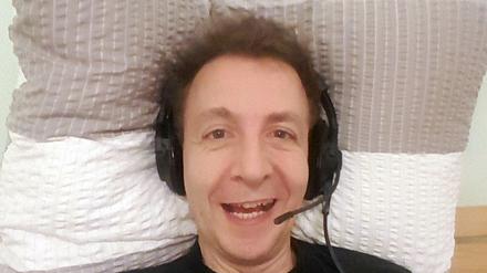 Marco Seiffert sendet von der Couch.