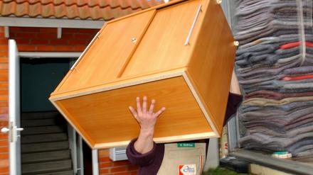 Im April und Mai stehen bei den landeseigenen Wohnungsunternehmen rund 1000 Umzüge an. 