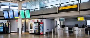 Flughafen ohne Flüge: Berlin-Tegel ist weitgehend verwaist.