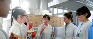 Ein Anatomie-Kurs an der Charité in Berlin-Mitte.