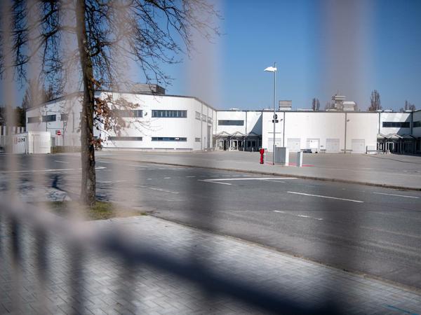 Halle 26 des Messegeländes: Hier soll Berlins Covid-19-Klinik entstehen.