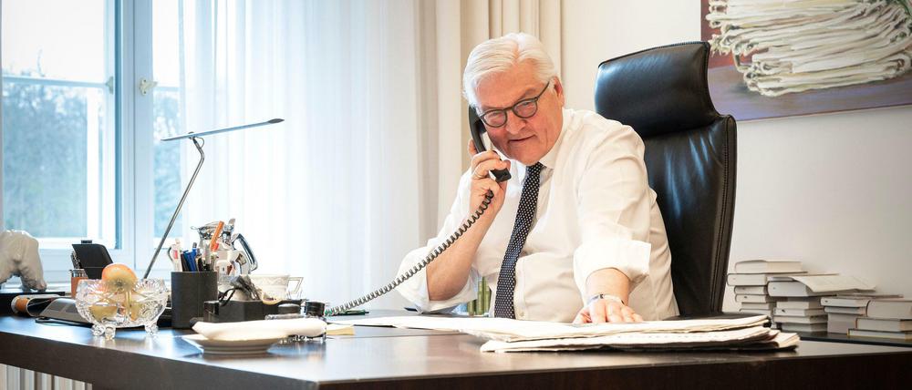 Der Bundespräsident im Bürgergespräch in Zeiten von Corona