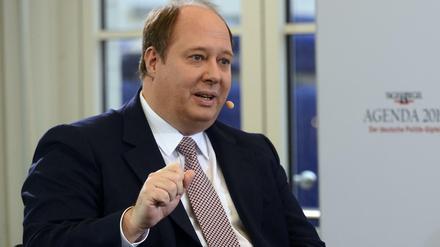 Kanzleramtschef Helge Braun im Verlagshaus des Tagesspiegel bei der Konferenz Agenda 2019.