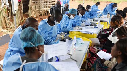 Ebola-Bekämpfung im Kongo 2018: Die meisten Seuchen erreichen den globalen Norden nicht.