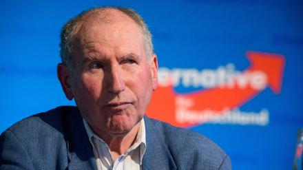 Der bisherige AfD-Landesvorsitzende Josef Dörr.