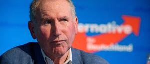 Der bisherige AfD-Landesvorsitzende Josef Dörr.