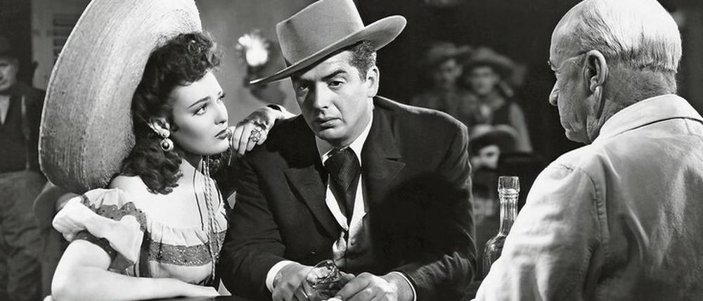 Hinreißende Schwarzweißbilder. Linda Darnell und Victor Mature in John Fords Klassiker „My Darling Clementine“.