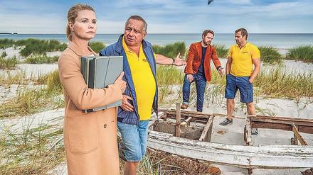 Muss warten: Annette Frier als Autistin im ZDF-Film „Ella Schön“.