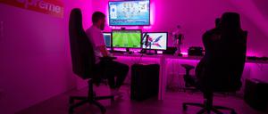 Von Spiel zu Spiel: Sport-Wettbewerbe finden gerade fast ausschließlich online statt.
