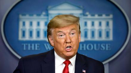 "Das ist keine große Sache": US-Präsident Donald Trump redete die Krise zu lange klein.