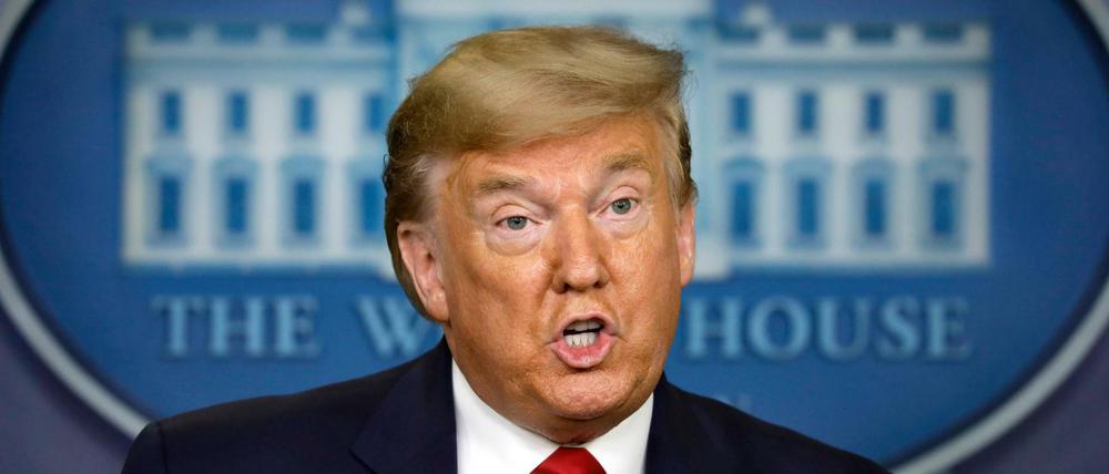 "Das ist keine große Sache": US-Präsident Donald Trump redete die Krise zu lange klein.