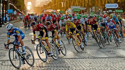 Hier soll es lang gehen. Noch ist der Start der Tour de France für den 27. Juni geplant, bis Mitte Mai wird entschieden, ob es dabei bleibt. 