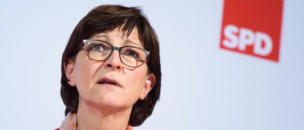 Saskia Esken, Bundesvorsitzende der SPD, plädiert außerdem dafür, dass keine Beiträge für geschlossene Kitas erhoben werden.