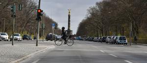 Berlin steht still während der Corona-Pandemie.