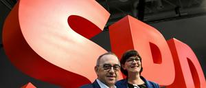 Die SPD-Chefs Saskia Esken und Norbert Walter-Borjans.