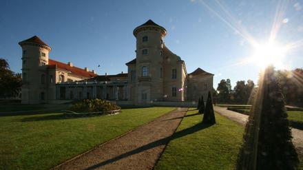Das Schloss in Rheinsberg ist normalerweise Anziehungspunkt für Touristen.