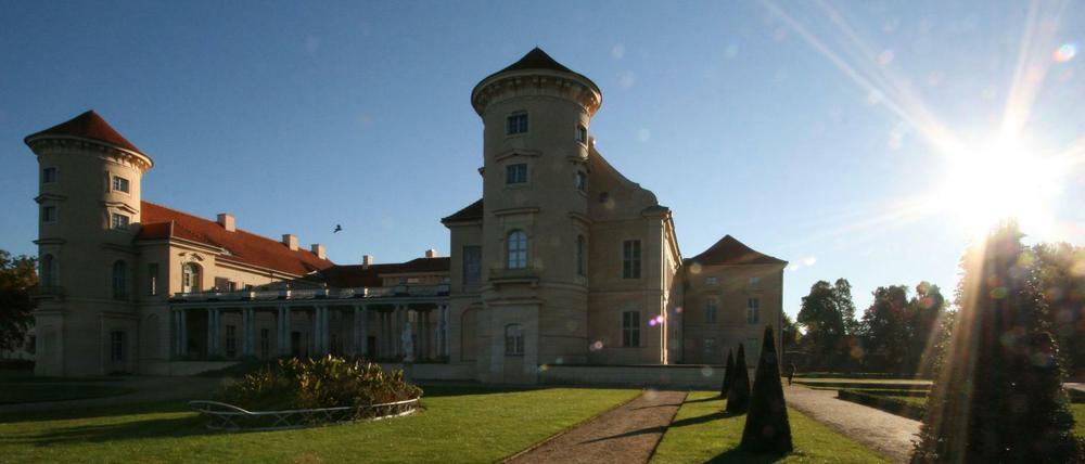 Das Schloss in Rheinsberg ist normalerweise Anziehungspunkt für Touristen.