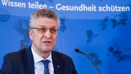 Der Präsident des RKI, Lothar Wieler. 