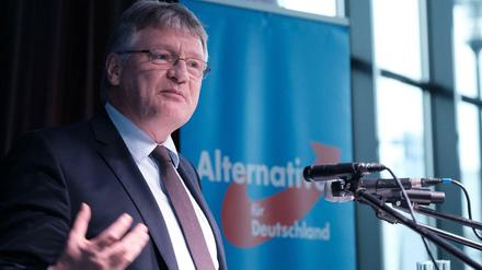 Bringt eine Spaltung der AfD ins Spiel: AfD-Chef Jörg Meuthen.