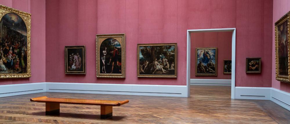 Gähnende Leere. Auch die Gemäldegalerie hat wegen des Coronavirus geschlossen.