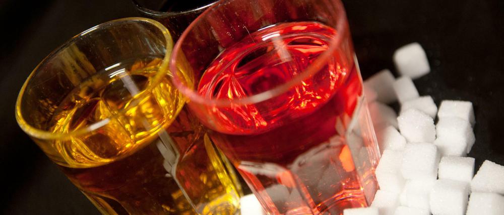 Dickmacher: Softdrinks enthalten viel Zucker. 