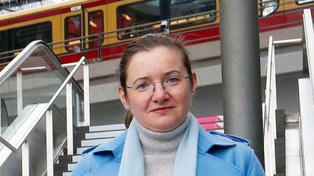 Geleerter Stadtbahnhof. Cornelia Kadatz ist Managerin des Berliner Hauptbahnhofs.