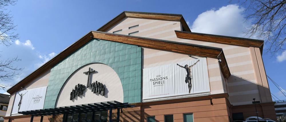 Passionstheater in Oberammergau: Hier finden wegen der Coronakrise in diesem Jahr keine Festspiele statt.