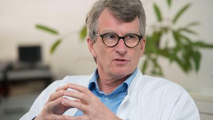 Wulf Pankow leitet das neue Covid-Krankenhaus.