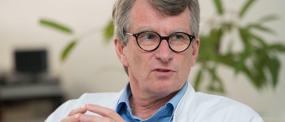 Wulf Pankow leitet das neue Covid-Krankenhaus.