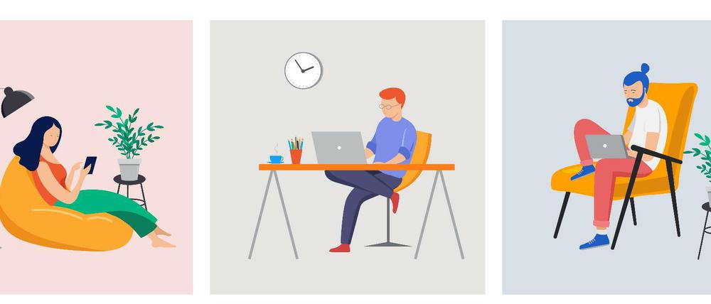 Entspannt herumliegen? Wer auf dem Sofa oder in der Hängematte seinen Aufgaben nachgeht, könnte aus Expertensicht schnell von Rückenschmerzen geplagt werden.