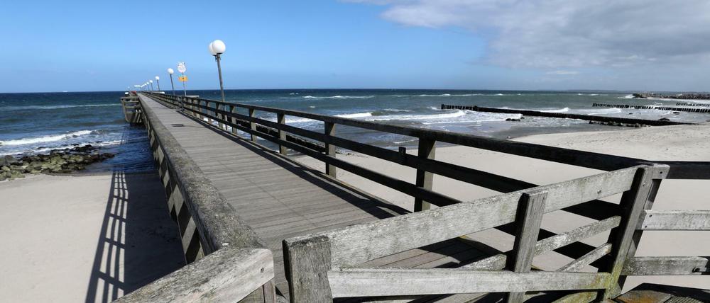 Menschenleer: In Kühlungsborn an der Ostsee wird es keine Touristen über Ostern geben. 