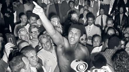 "I am the greatest!" Muhammad Ali schaffte in Kinshasa gegen George Foreman die Sensation. Nachzusehen in "When we were kings."